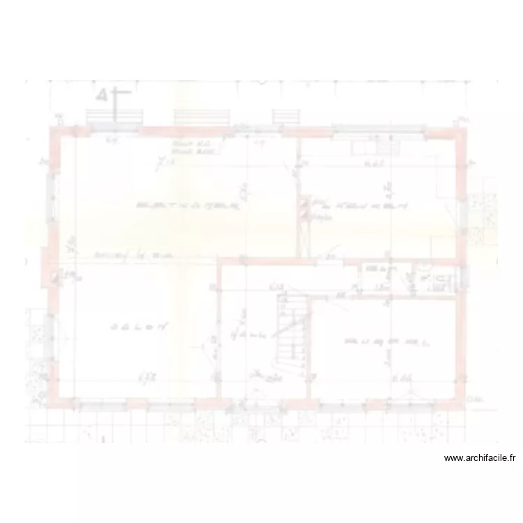 1RDC Brusselstraat 540 dilbeek 1070. Plan de 1RDC Brusselstraat 540 dilbeek 1070. Plan de