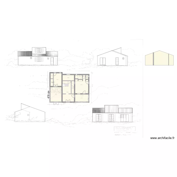 Corse Actuel. Plan de 