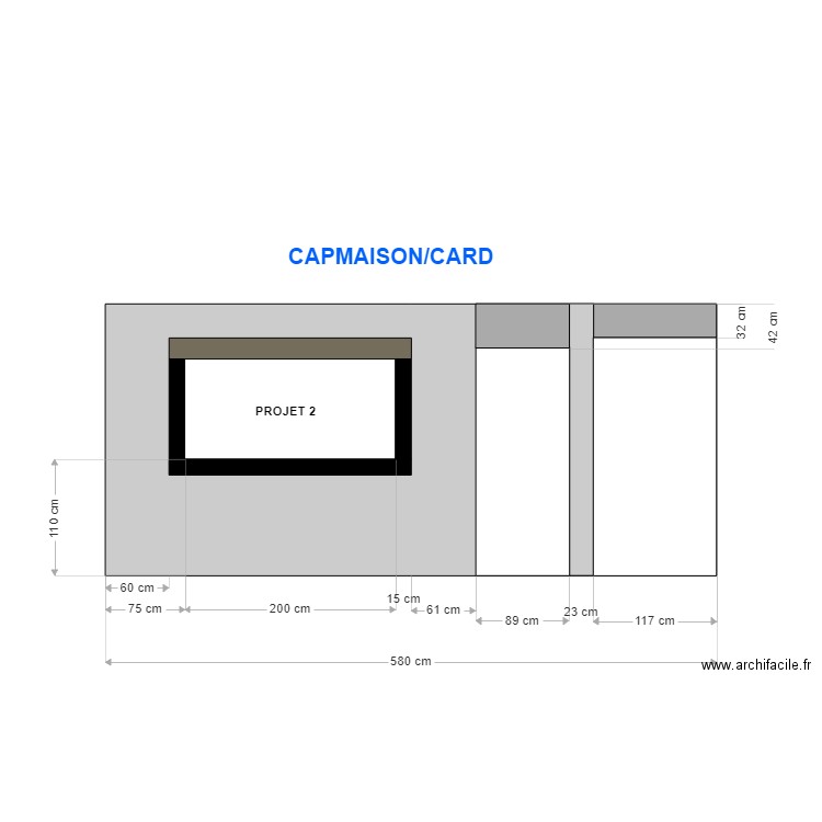 CARD (porjet2). Plan de 0 pièce et 0 m2