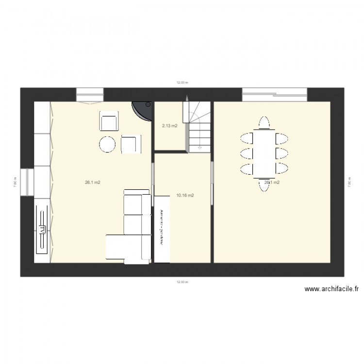 petitemaison. Plan de 0 pièce et 0 m2