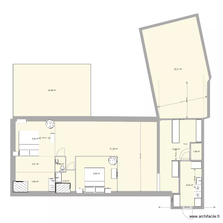Maison Trezien Plan Jegado 4 Version Kalou. Plan de 