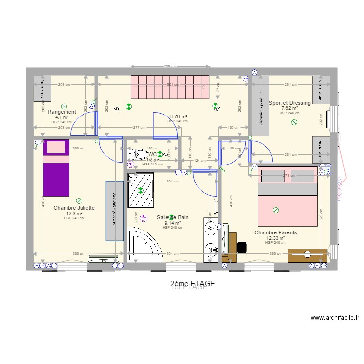 maison crest. Plan de 0 pièce et 0 m2