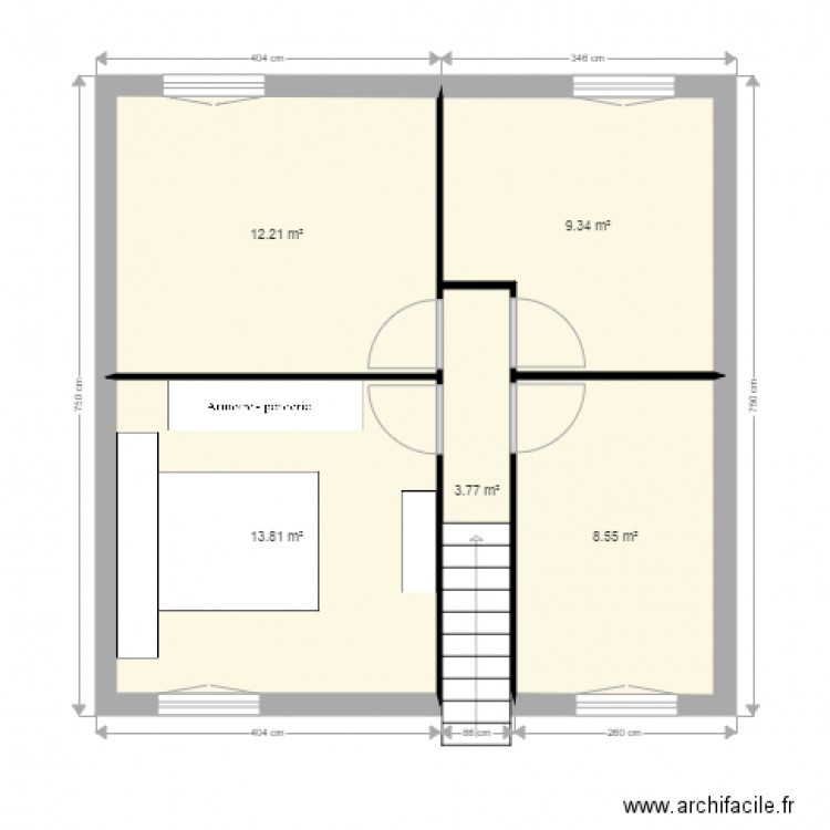 2eme etage phase 1. Plan de 0 pièce et 0 m2