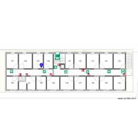 Plan évacuation rocade Chambre 155