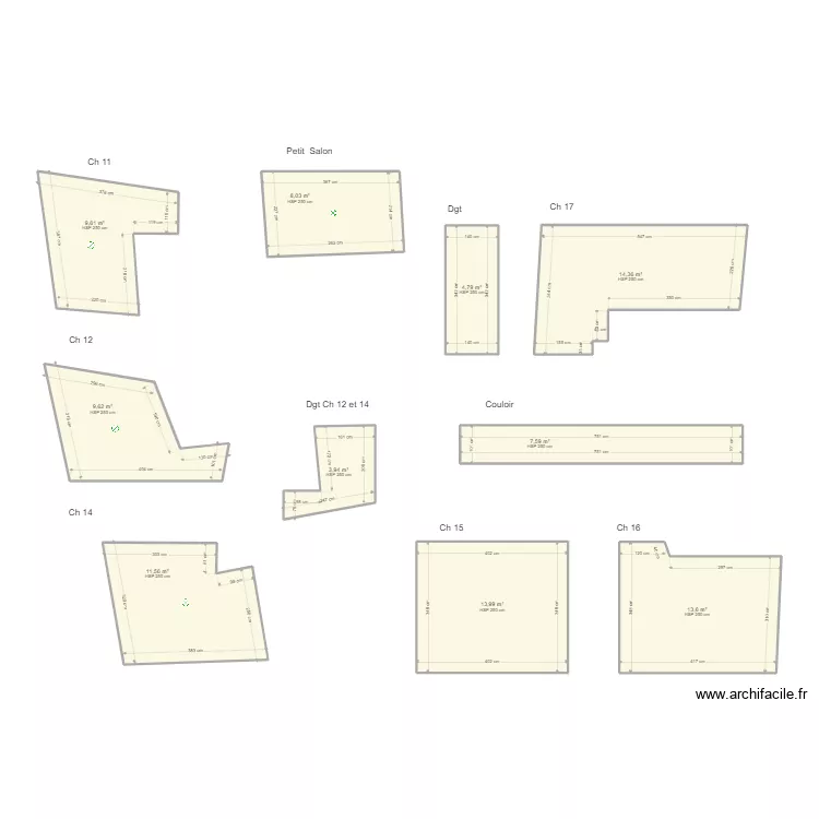 H&ocirc;tel Nogent le Rotrou Rdc. Plan de 