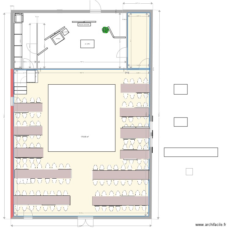 TTL salle des fêtes potée 2019. Plan de 0 pièce et 0 m2