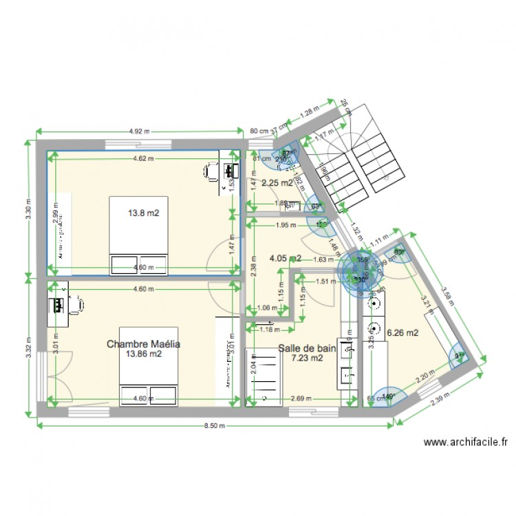 motif etage 07 16. Plan de 0 pièce et 0 m2