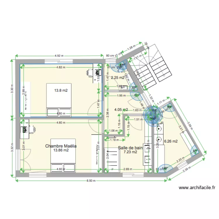 motif etage 07 16. Plan de 
