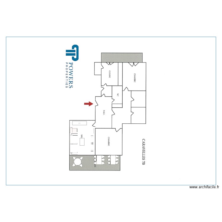 Caravelles 7 B. Plan de 0 pièce et 0 m2
