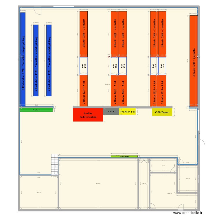 Engitechs - Présentation Hall 3. Plan de 7 pièces et 793 m2
