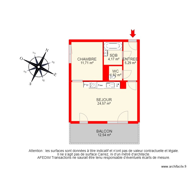 BI12350 . Plan de 0 pièce et 0 m2