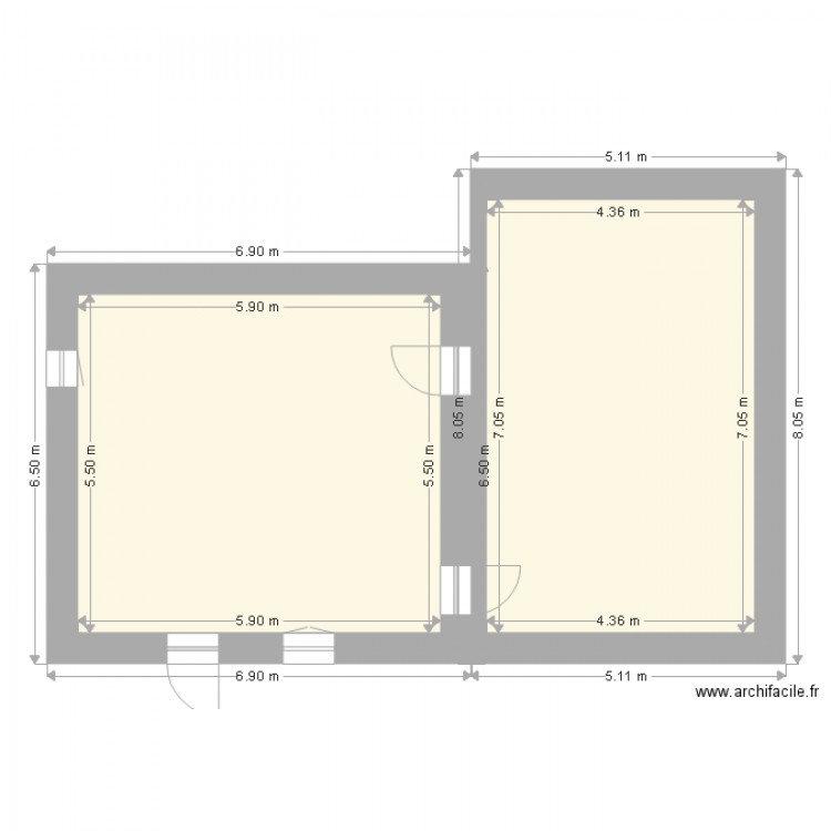550 x 590 A3. Plan de 0 pièce et 0 m2