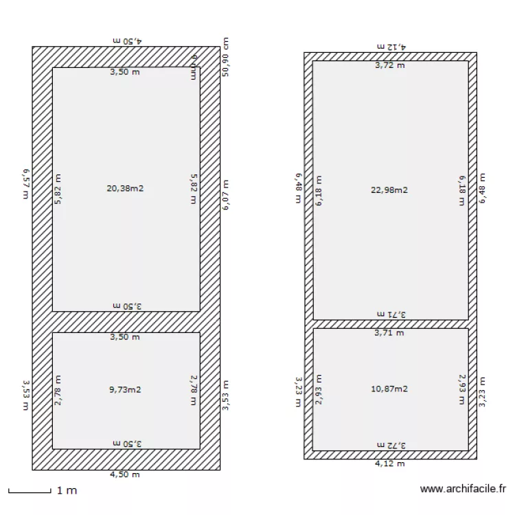 fondations-cave. Plan de fondations-cave. Plan de