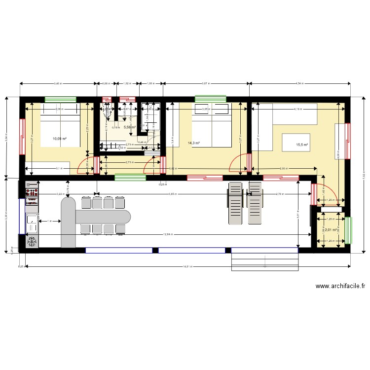 faoye 12. Plan de 0 pièce et 0 m2