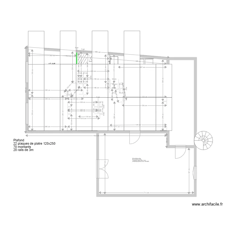 Maison 1er etage placo plafond. Plan de Maison 1er etage placo plafond. Plan de