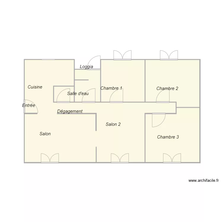 Croquis DA SILVA. Plan de 