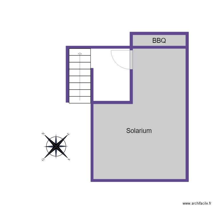 5006 solarium. Plan de 0 pièce et 0 m2