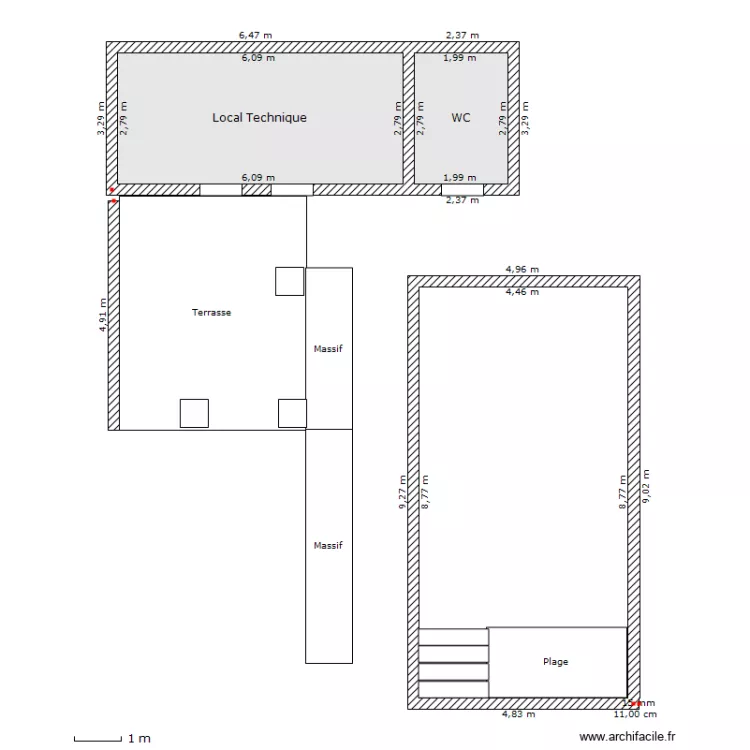Espace Piscine. Plan de Espace Piscine. Plan de