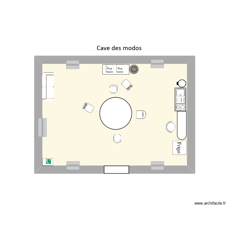 base 1. Plan de 0 pièce et 0 m2