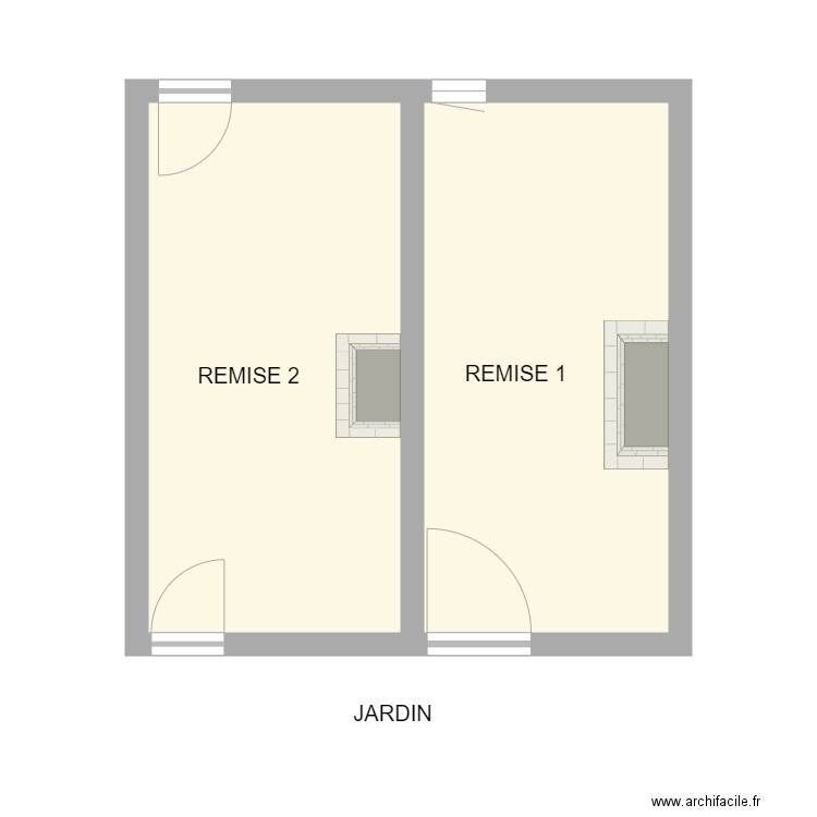 FREMIT GRANGE. Plan de 0 pièce et 0 m2