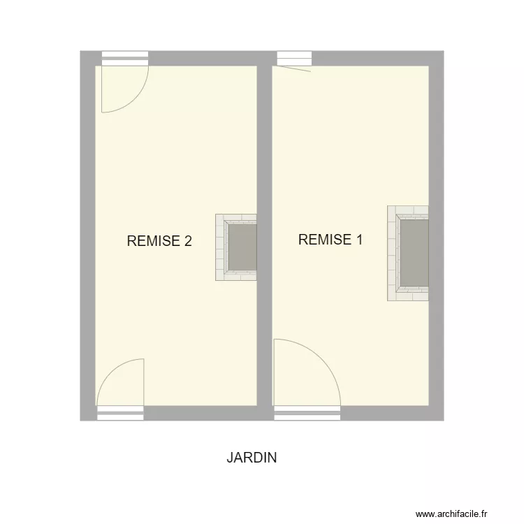 FREMIT GRANGE. Plan de 