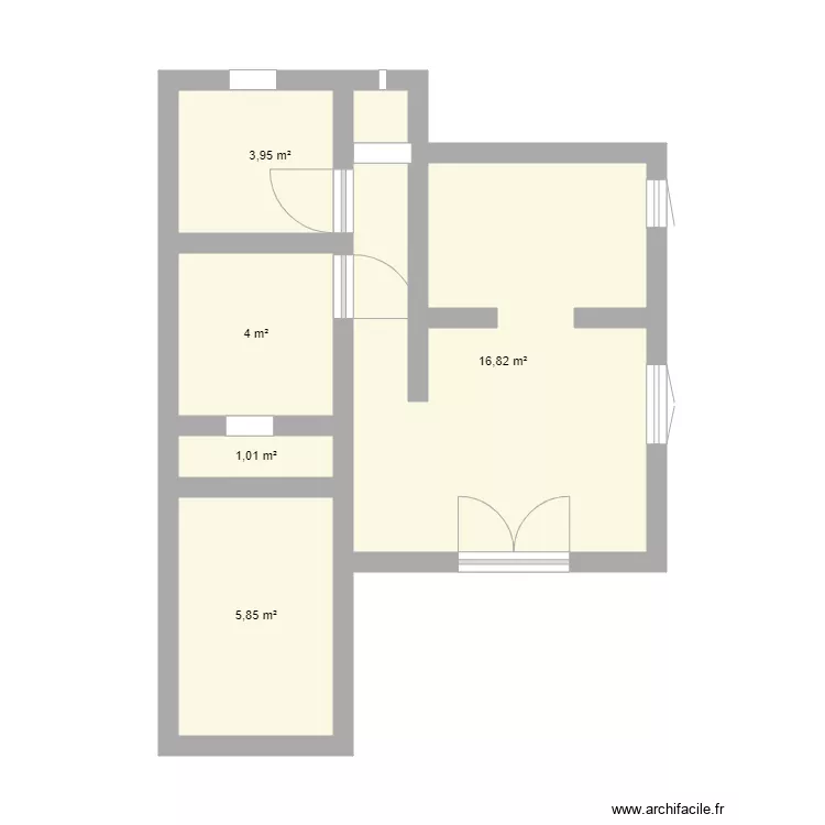 ma maison. Plan de 