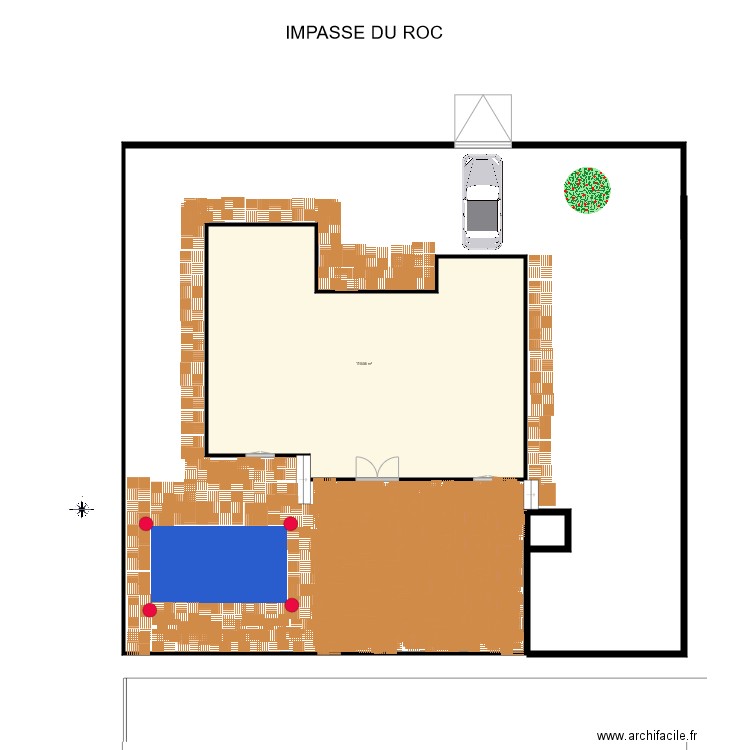 piscine 1a. Plan de 0 pièce et 0 m2