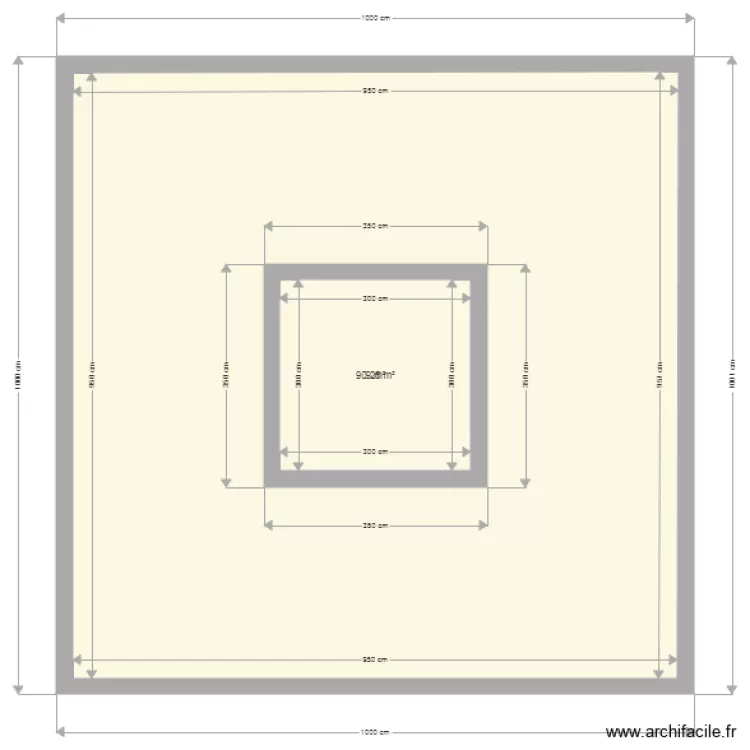 patio. Plan de patio. Plan de