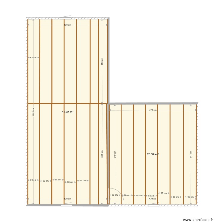 comble maison . Plan de 0 pièce et 0 m2