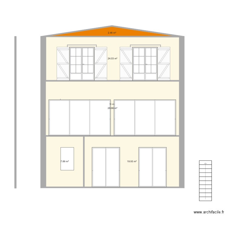 facade 11 FEV. Plan de 0 pièce et 0 m2