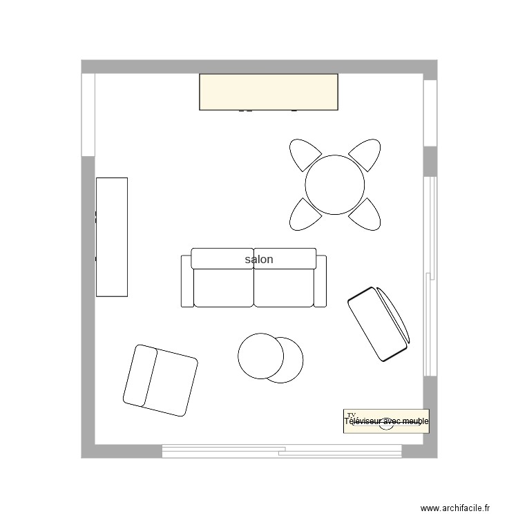 salon  2. Plan de 0 pièce et 0 m2