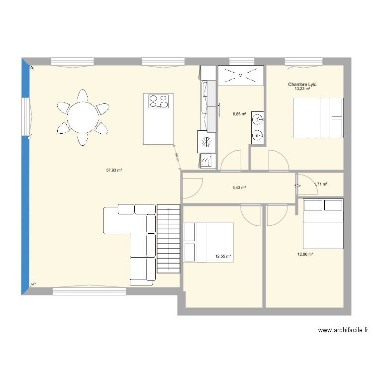 Plan Maison Cestas 2. Plan de 0 pièce et 0 m2