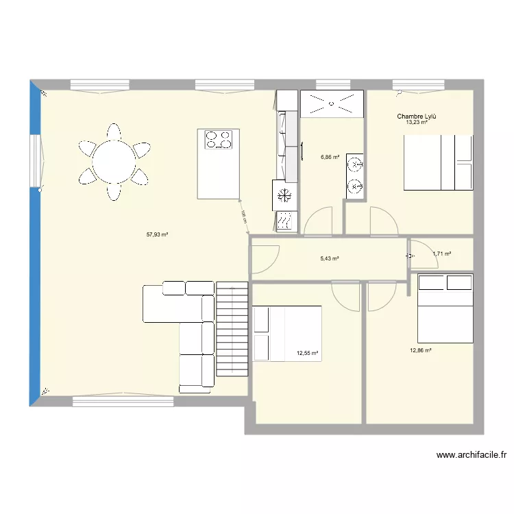 Plan Maison Cestas 2. Plan de 