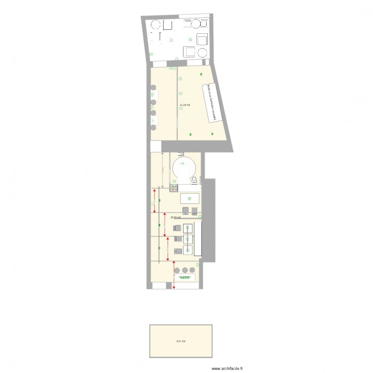 Plan luminaires 06 10 2016. Plan de 0 pièce et 0 m2