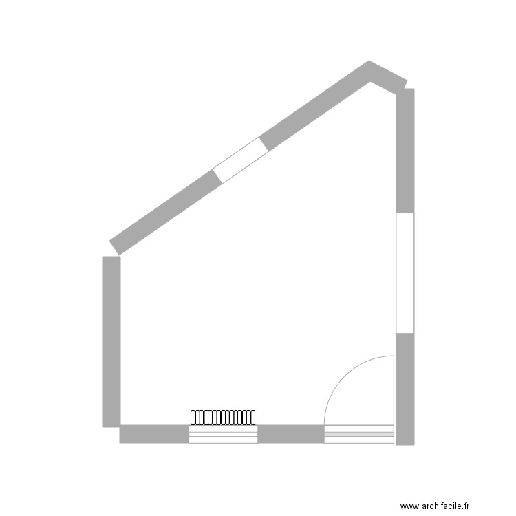 CUISINE ALBA PROJET PLAN VIERGE. Plan de 0 pièce et 0 m2