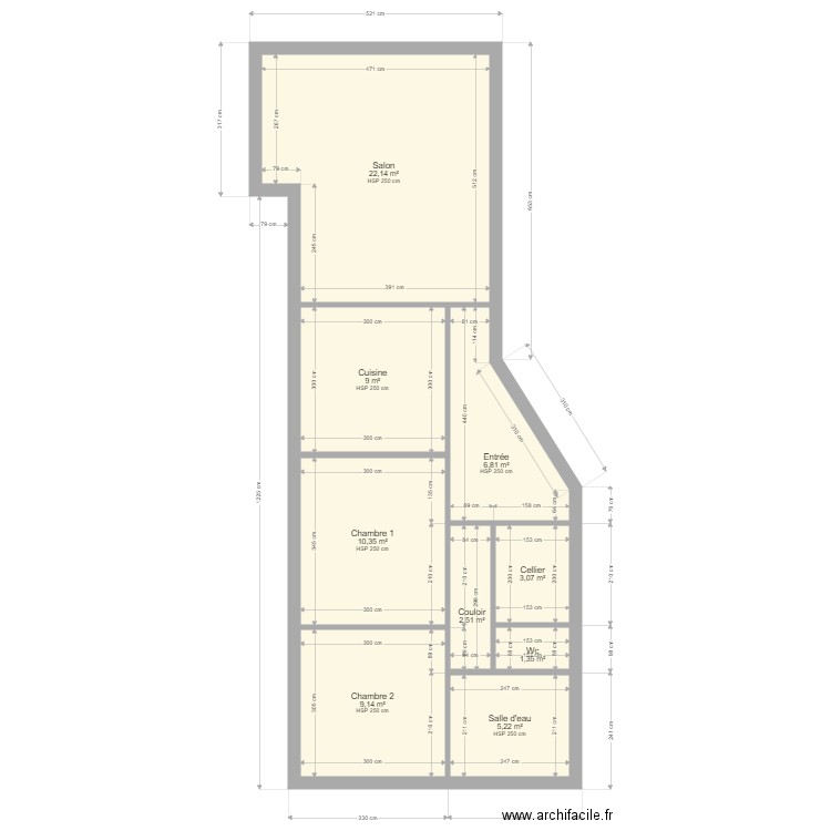 CRETON plan de base ind01. Plan de 0 pièce et 0 m2