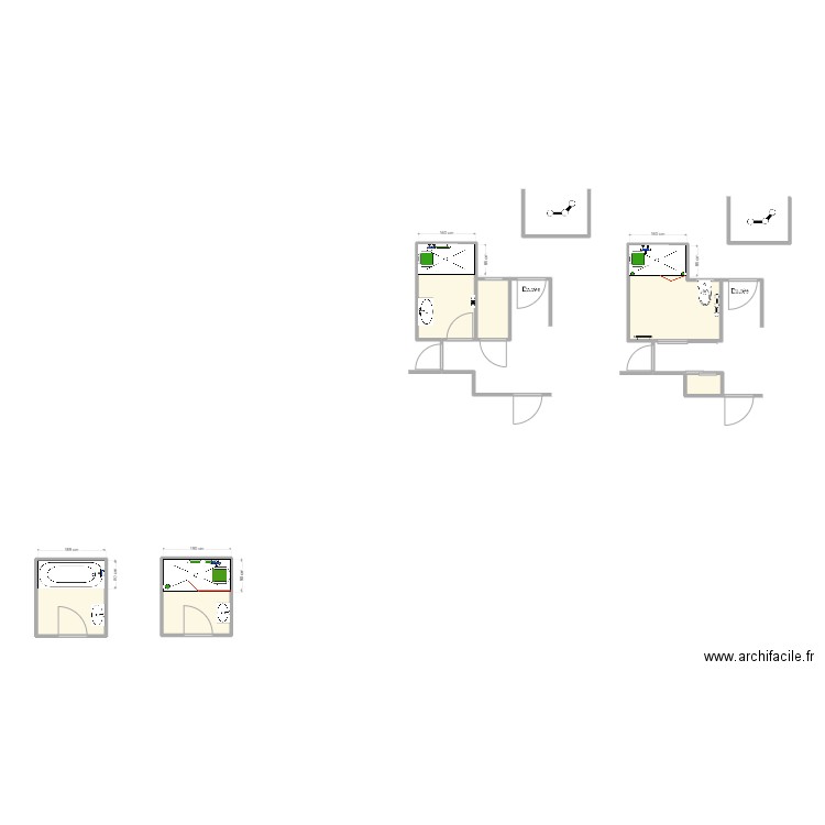 m mothe. Plan de 0 pièce et 0 m2