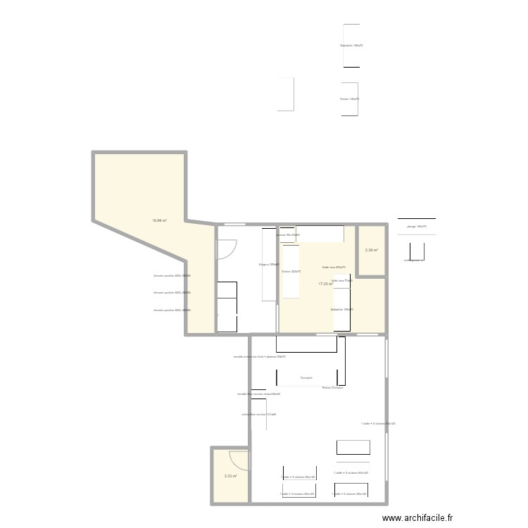 AGEN 2. Plan de 0 pièce et 0 m2