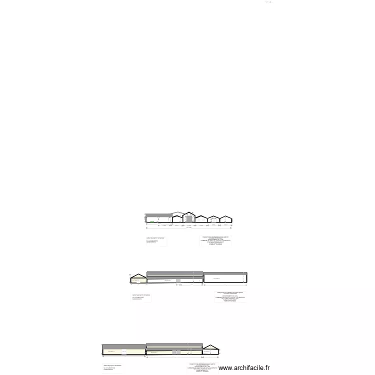 CROTTET 3 FACES. Plan de 