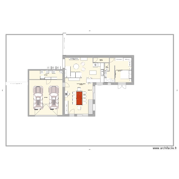 plan roussillon 2023 3 chambre un etage. Plan de 16 pièces et 767 m2