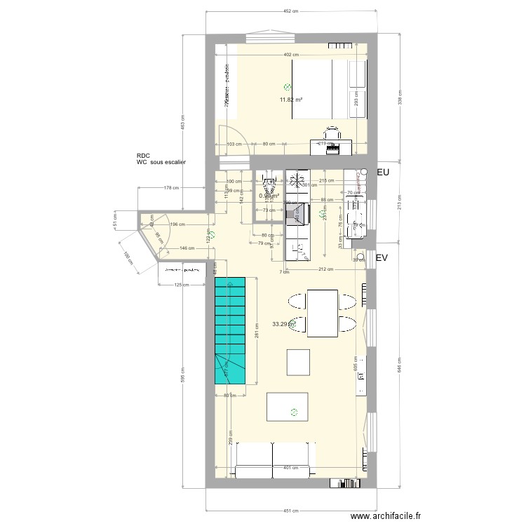 93310 E. Plan de 0 pièce et 0 m2