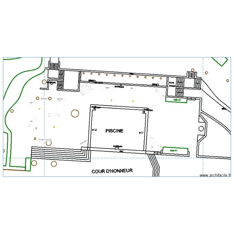 Cocktail E et JM 9 juillet. Plan de 0 pièce et 0 m2