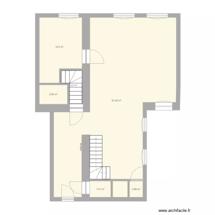 Honved utca 40 2 amenagement. Plan de Honved utca 40 2 amenagement. Plan de