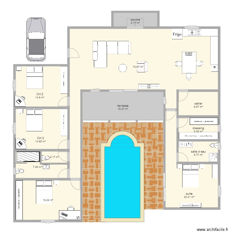 TIKOLO. Plan de 0 pièce et 0 m2