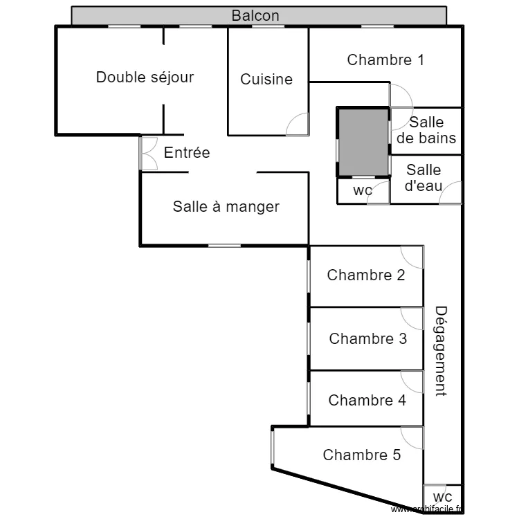 Plan DRAY 2 2903. Plan de 