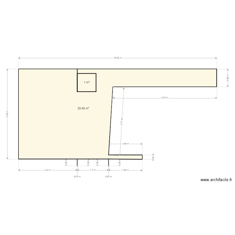 ballesteros villeneuve de la raho. Plan de 0 pièce et 0 m2