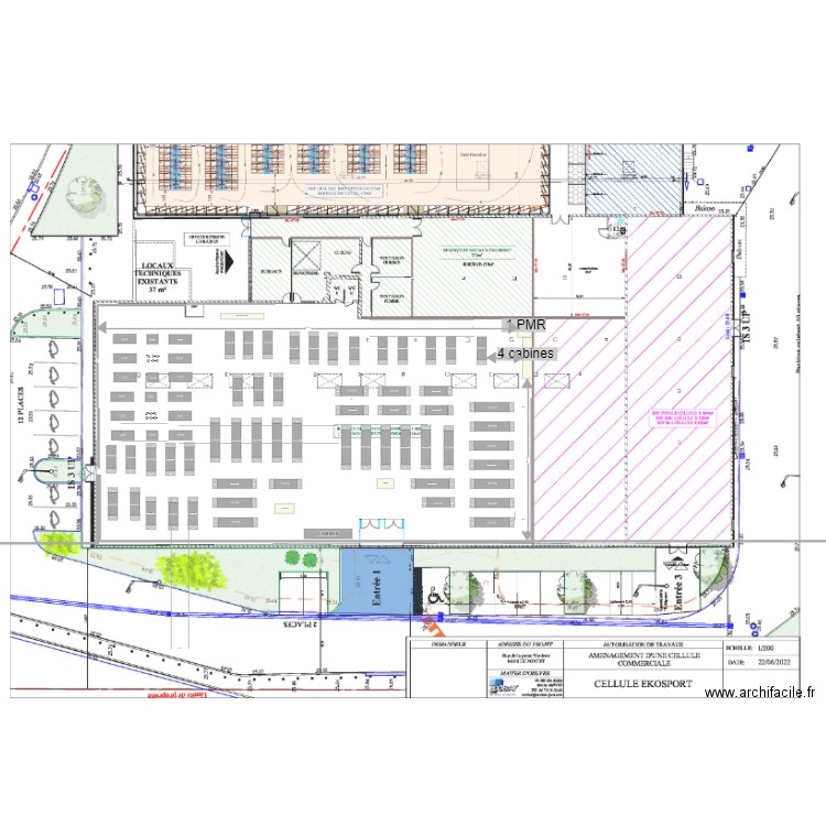 LE PONTET 11 ALEX essais. Plan de 0 pièce et 0 m2