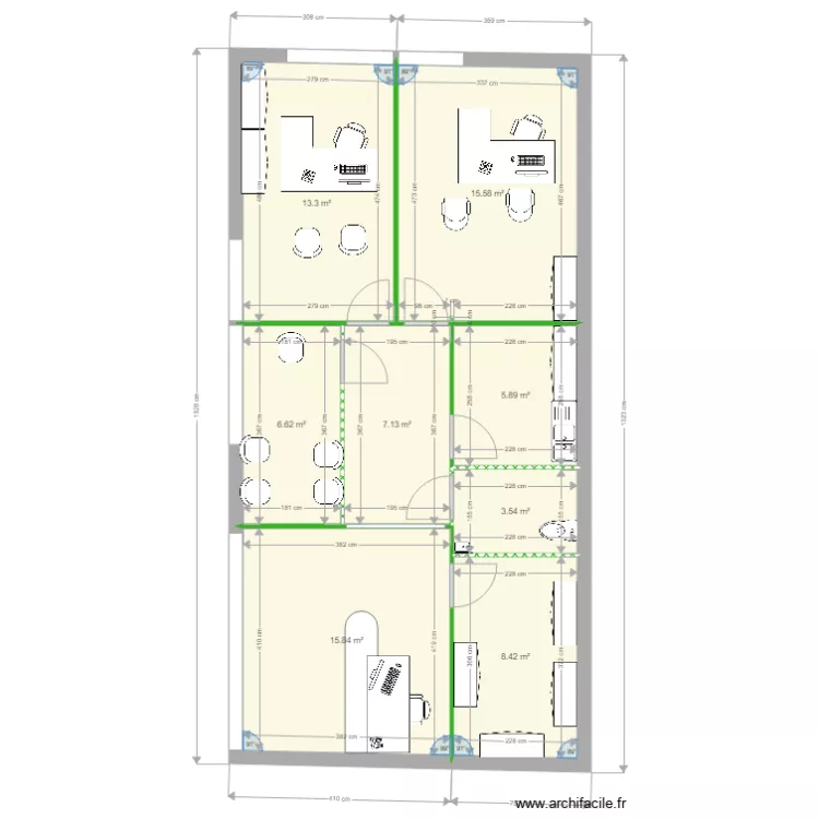 Commerces Nord v6. Plan de Commerces Nord v6. Plan de