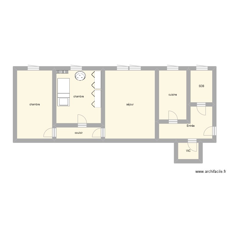 KONE NABO. Plan de 0 pièce et 0 m2