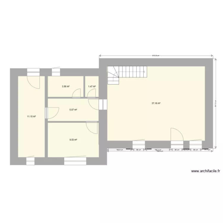 saint rhomble 3. Plan de 
